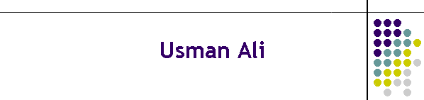 Usman Ali